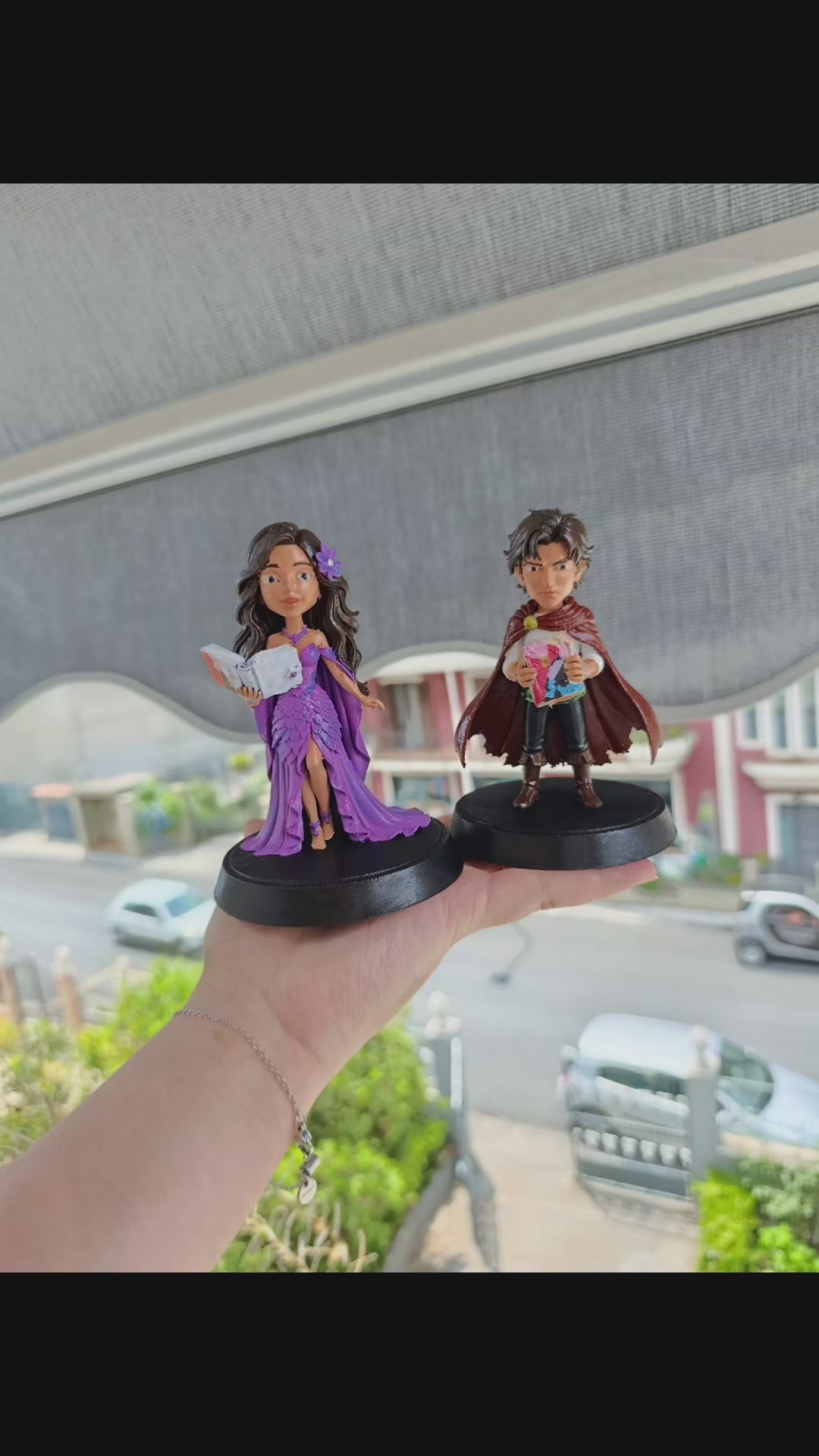Statuette 3D realistica e Funko pop