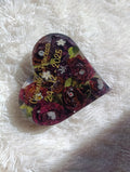 Cuore grande in resina